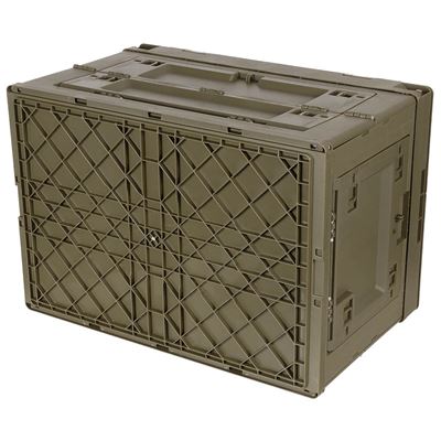 Pudełko składane 60 L plastikowe ZIELONE