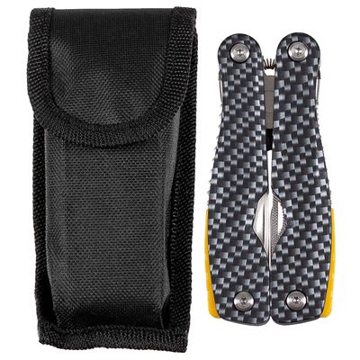 Szczypce wielofunkcyjne CARBON Grip z etui CZARNE FOX Outdoor 27181 2