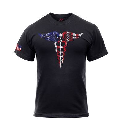Koszulka CADUCEUS MEDIC CZARNA