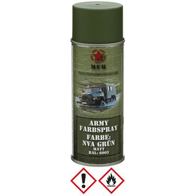 Farba ARMY w sprayu 400 ml NVA ZIELONA