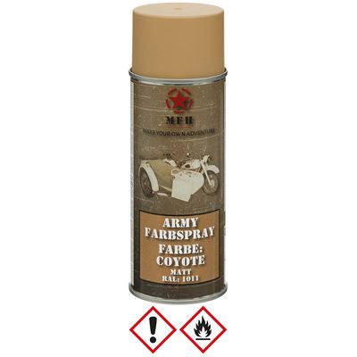 Farba ARMY w sprayu 400 ml COYOTE MATT