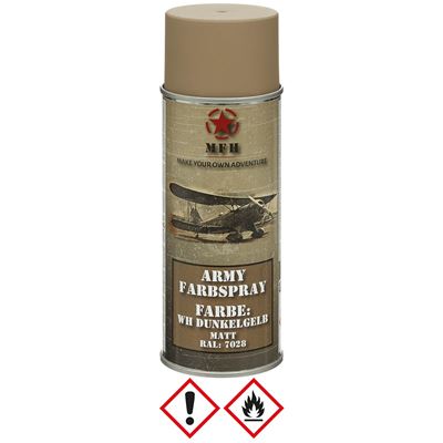 Farba ARMY w sprayu 400 ml WH DUNKELGELB