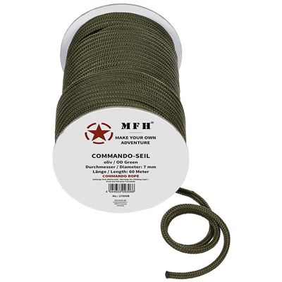 Linka polipropylenowa ø 7 mm / 60 m ZIELONA