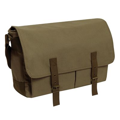 Torba płócienna MESSENGER DELUXE Vintage GREEN