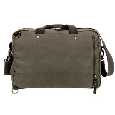 Torba/plecak wielofunkcyjny płócienny BRIEFCASE ZELENÁ