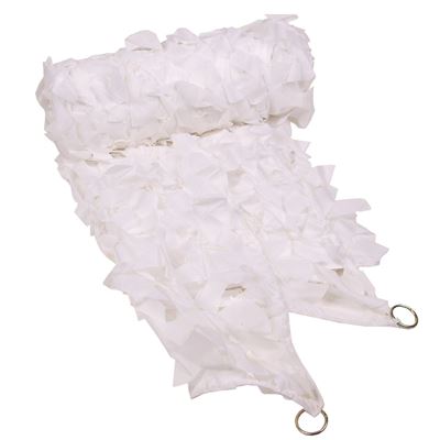 Siatka maskująca + worek PVC 3 x 2 m BIAŁA