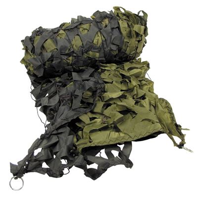 Siatka maskująca + worek PVC 3 x 2 m ZIELONA
