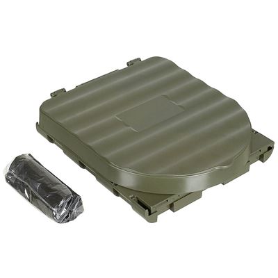 Toaleta CAMPING składana przenośna ZIELONA FOX Outdoor 27920B 5