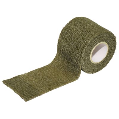 Taśma UNI owijana maskująca ZIELONA