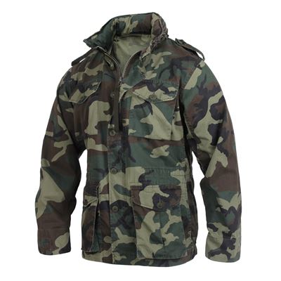 Kurtka lekka VINTAGE US M65 WOODLAND