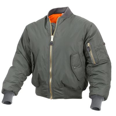 Kurtka bomberka ENHANCED MA1 FLIGHT SAGE