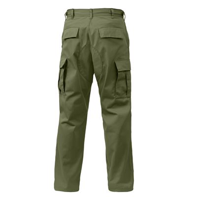 Spodnie BDU RELAXED ZIPPER FLY ZIELONE