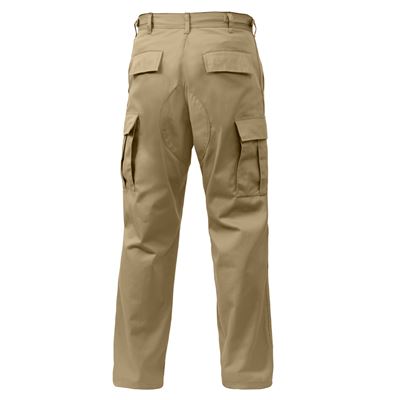 Spodnie BDU RELAXED ZIPPER FLY KHAKI