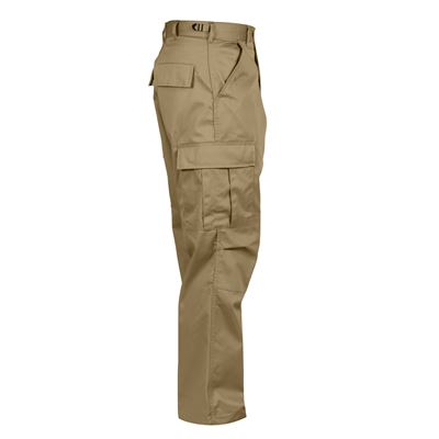 Spodnie BDU RELAXED ZIPPER FLY KHAKI