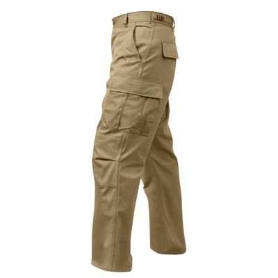 Spodnie BDU RELAXED ZIPPER FLY KHAKI