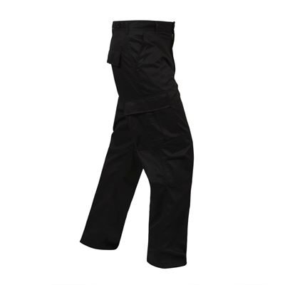Spodnie BDU RELAXED ZIPPER FLY CZARNE