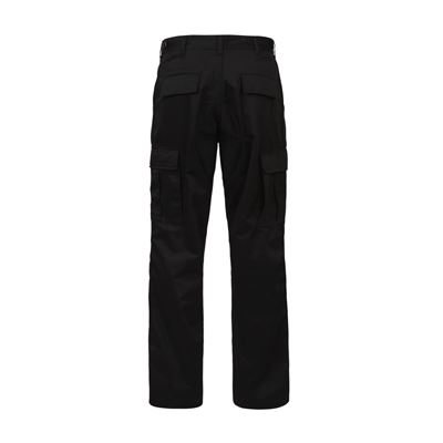 Spodnie BDU RELAXED ZIPPER FLY CZARNE