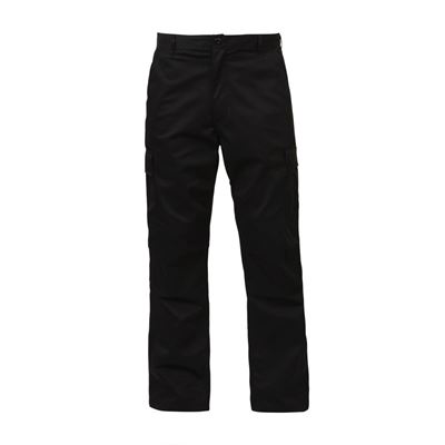 Spodnie BDU RELAXED ZIPPER FLY BLACK