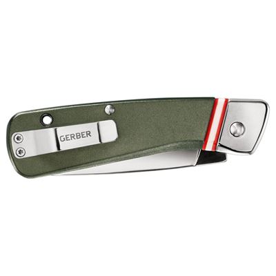 Nóż zamykający STRAIGHTLACE GREEN