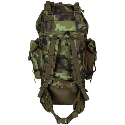 Plecak bojowy MOLLE 65l wyściełany + wzmocnienie ALU vz.95 forest