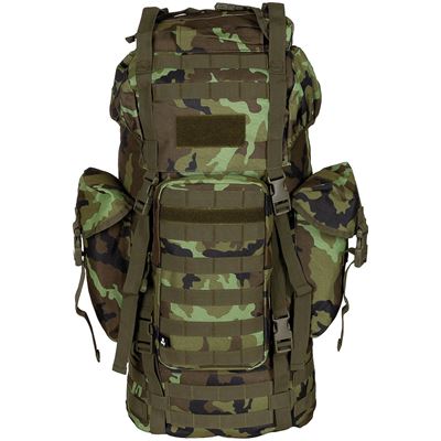 Plecak bojowy MOLLE 65l wyściełany + wzmocnienie ALU vz.95 forest