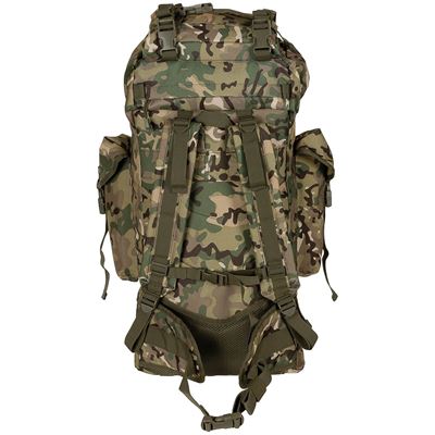 Plecak bojowy MOLLE 65l wyściełany + wzmocnienie ALU OPERATION CAMO