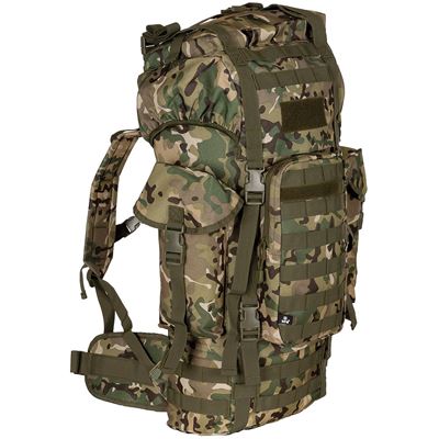 Plecak bojowy MOLLE 65l wyściełany + wzmocnienie ALU OPERATION CAMO