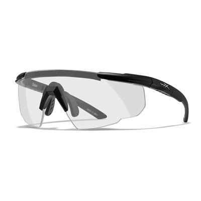 Okulary strzeleckie SABER ADVANCED BLACK z ramką CLEAR