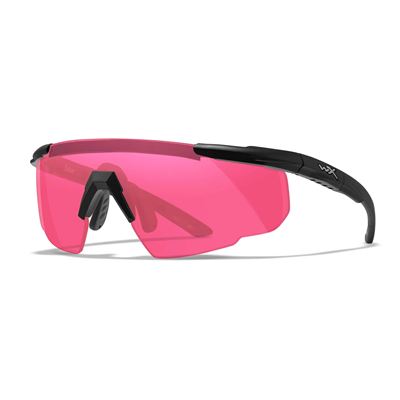 Okulary strzeleckie SABER ADVANCED CZARNA oprawka VERMILLION szkła