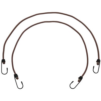 Gumica mocująca z metalowymi haczykami ø 6 mm / długość 75 cm COYOTE