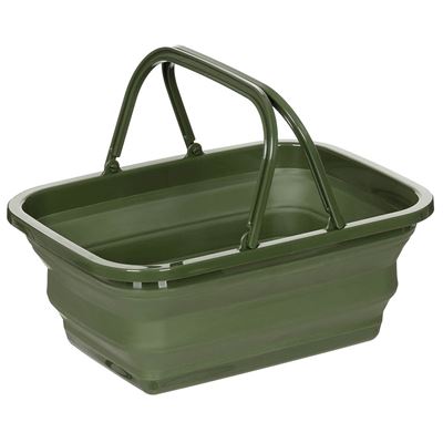 Składany plastikowy kosz GREEN