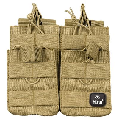 Torba MODULAR na magazynki podwójna 4 kieszenie COYOTE