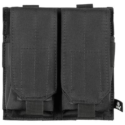 Podwójna torba MOLLE na magazynki M4/M16 CZARNA