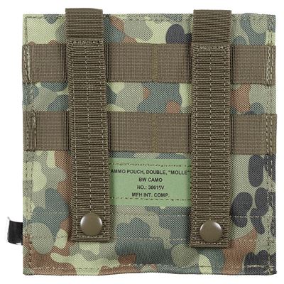 Podwójna torba MOLLE na magazynki M4/M16 FLECKTARN