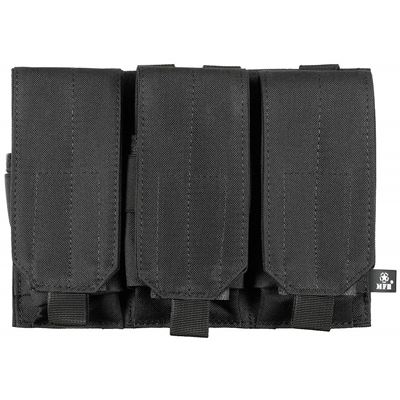 Torba MOLLE na magazynki M4/M16 potrójna CZARNA