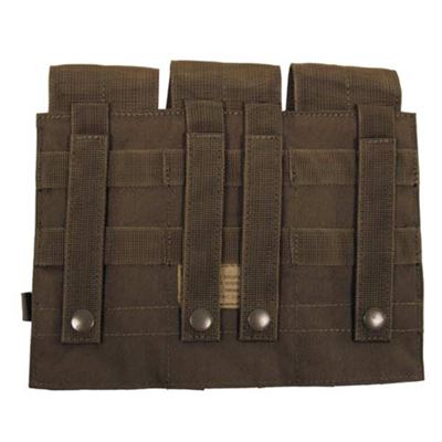 Torba MOLLE na magazynki M4/M16 potrójna ZIELONA