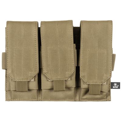 Torba MOLLE na magazynki M4/M16 potrójna COYOTE BROWN