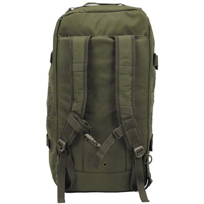 Torba łączona z plecakiem TRAVEL MOLLE GREEN