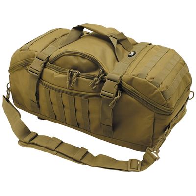 Torba łączona z plecakiem TRAVEL MOLLE COYOTE