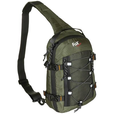 Plecak podróżny COMPACT SLING na jedno ramię ZIELONY