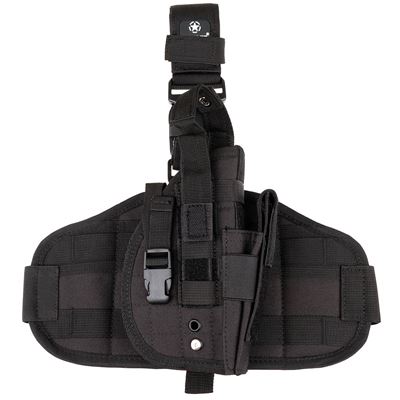 Kabura na broń na udo MOLLE BLACK