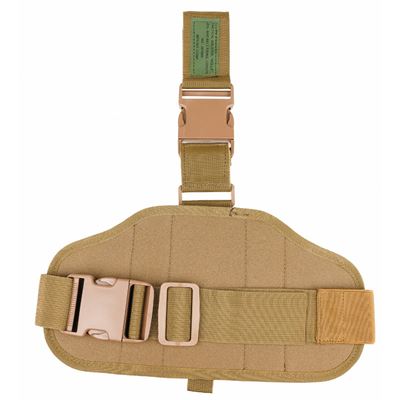 Kabura na broń udowa MOLLE COYOTE BROWN