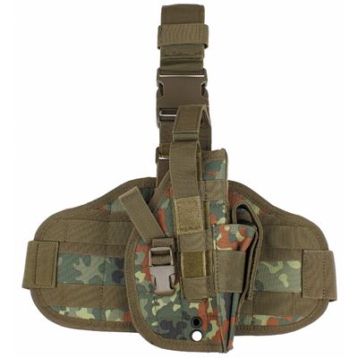 Kabura na broń na udo MOLLE FLECKTARN