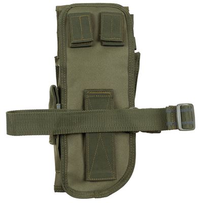 Pouzdro na pistolet i magazynki Tactical prawe OLIV
