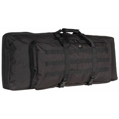 Torba na dwie strzelby 90cm MODULAR z paskami na plecy CZARNA