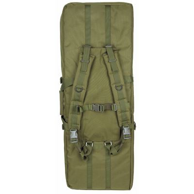 Torba na dwie strzelby 90cm MODULAR z paskami na plecy OLIV