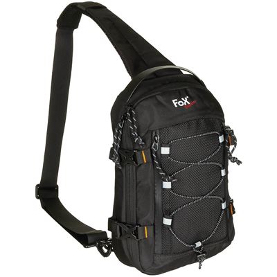 Plecak podróżny COMPACT SLING na jedno ramię CZARNY