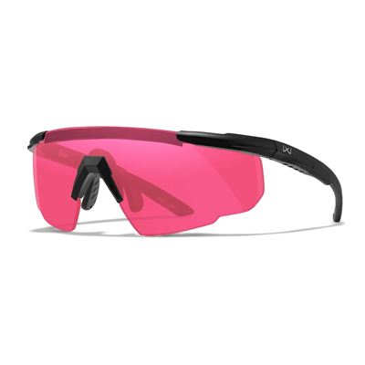 Okulary strzeleckie SABER ADVANCED zestaw II 3 szkła CZARNA oprawka WILEY X 309-W 2