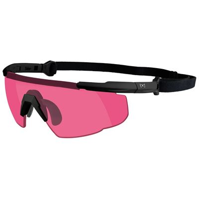 Okulary strzeleckie SABER ADVANCED zestaw II 3 szkła CZARNA oprawka WILEY X 309-W 5