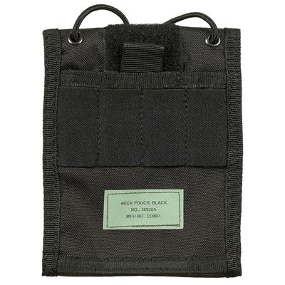 Portfel ID CASE na smyczy BLACK